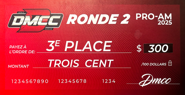 Photo du prix : DMCC PRO-AM - Round 2