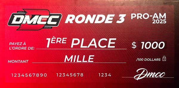 Photo du prix : DMCC PRO-AM - Round 3