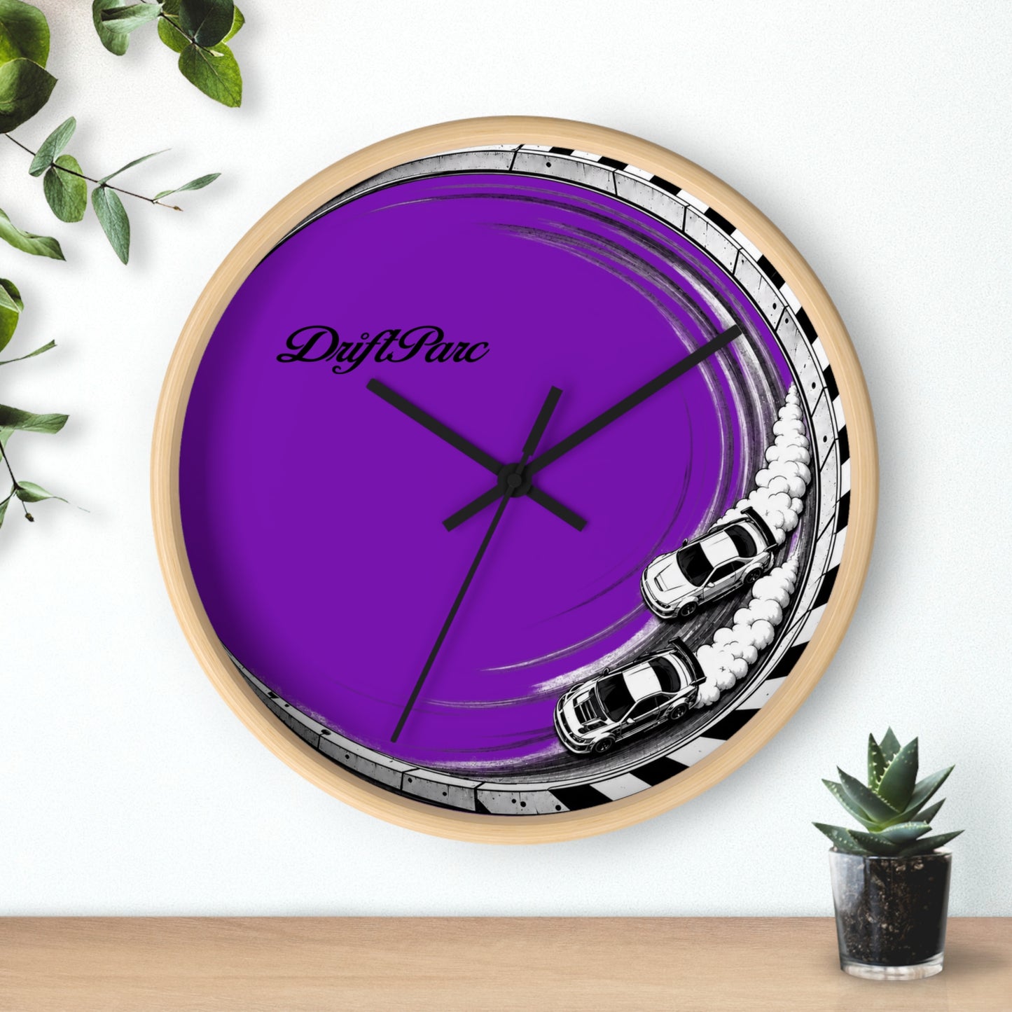 Horloge Murale DriftParc (Logo Noir)
