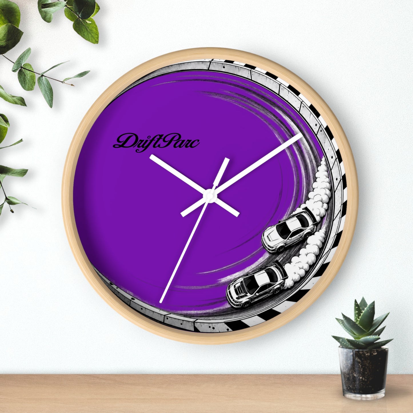 Horloge Murale DriftParc (Logo Noir)