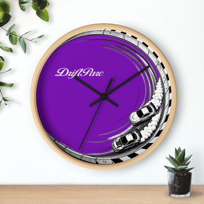 Horloge Murale DriftParc (Logo Blanc)