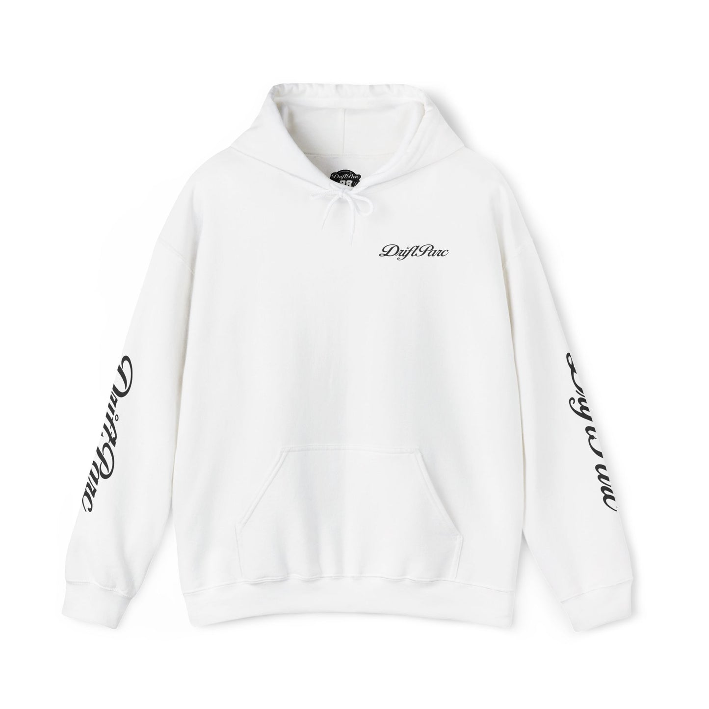 Hoodie DriftParc Team 28 Blanc