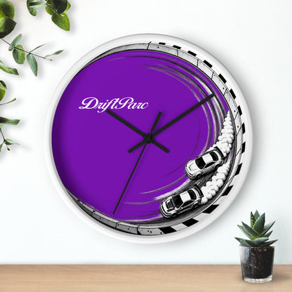 Horloge Murale DriftParc (Logo Blanc)