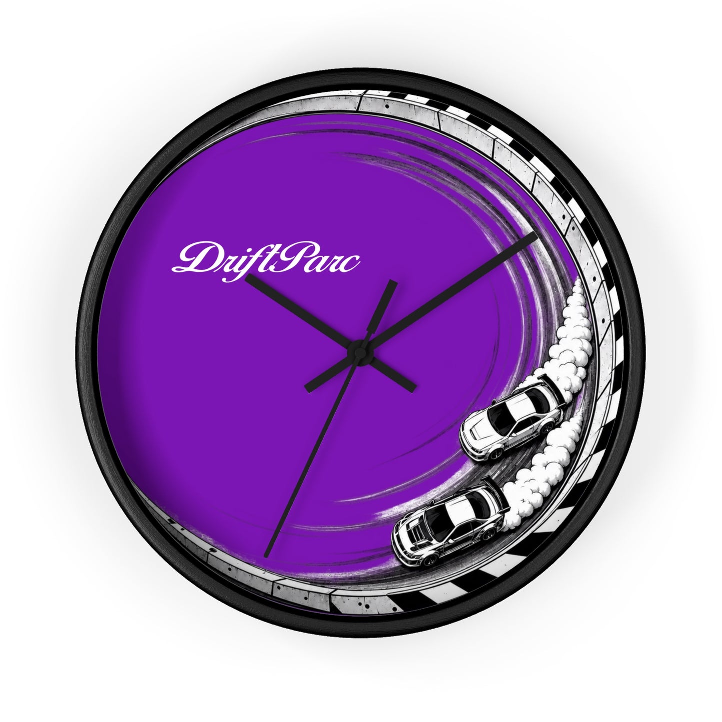 Horloge Murale DriftParc (Logo Blanc)