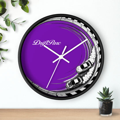 Horloge Murale DriftParc (Logo Blanc)