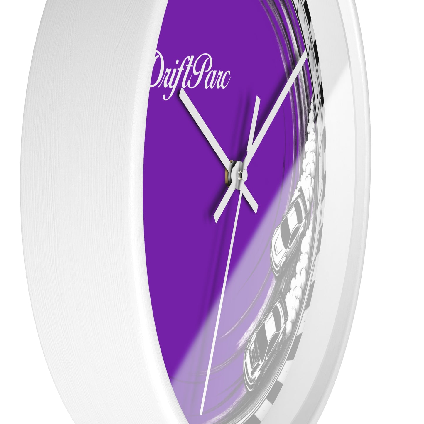 Horloge Murale DriftParc (Logo Blanc)