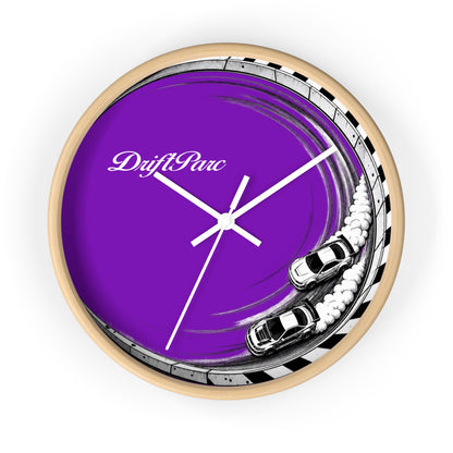 Horloge Murale DriftParc (Logo Blanc)