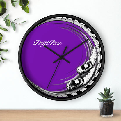 Horloge Murale DriftParc (Logo Blanc)