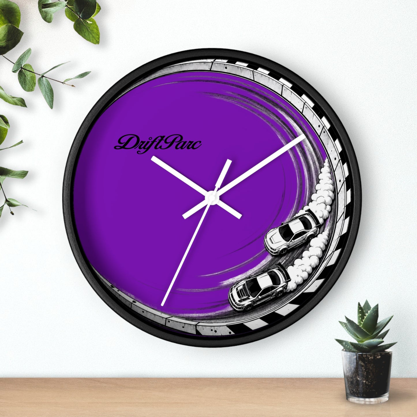 Horloge Murale DriftParc (Logo Noir)