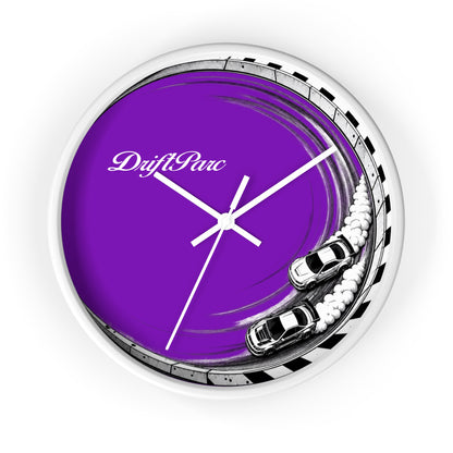Horloge Murale DriftParc (Logo Blanc)