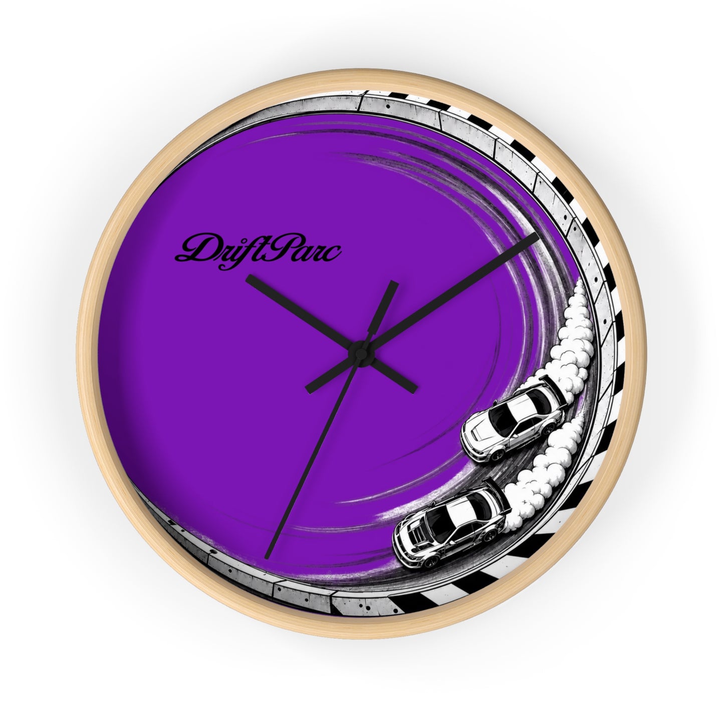 Horloge Murale DriftParc (Logo Noir)