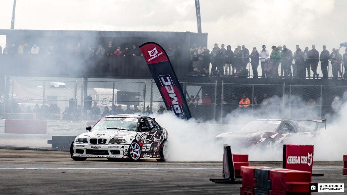 La BMW DriftParc en tandem au DMCC à ICAR Mirabel, photo LMStudio